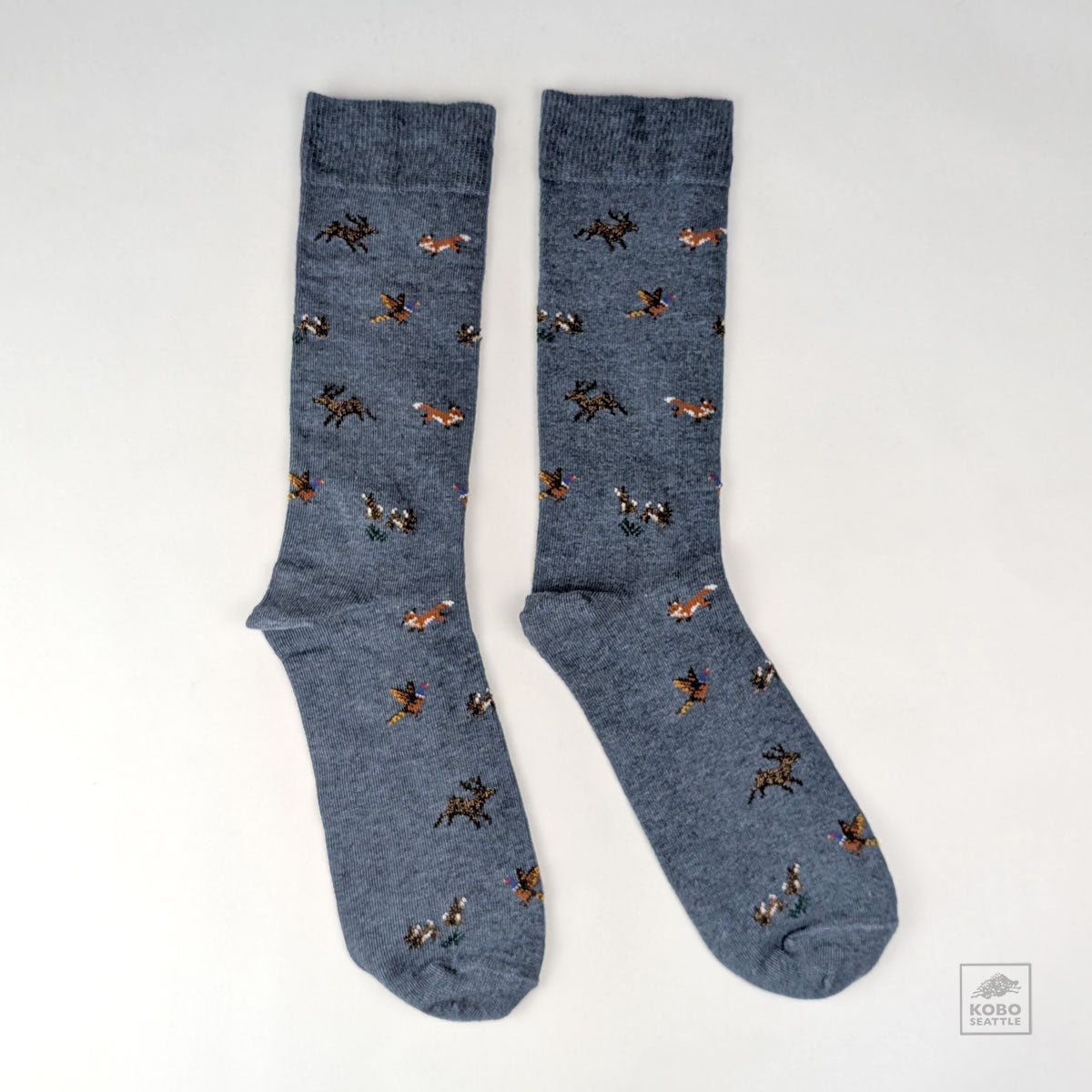 Men’s Socks Woodland - Blue-Gray