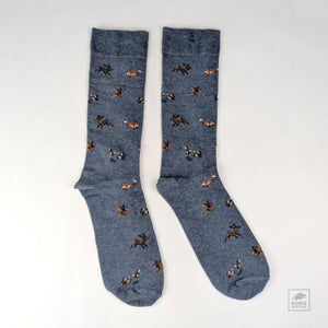 Men’s Socks Woodland - Blue-Gray