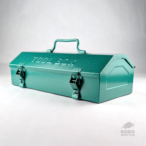 Green Metal Toolbox - Medium