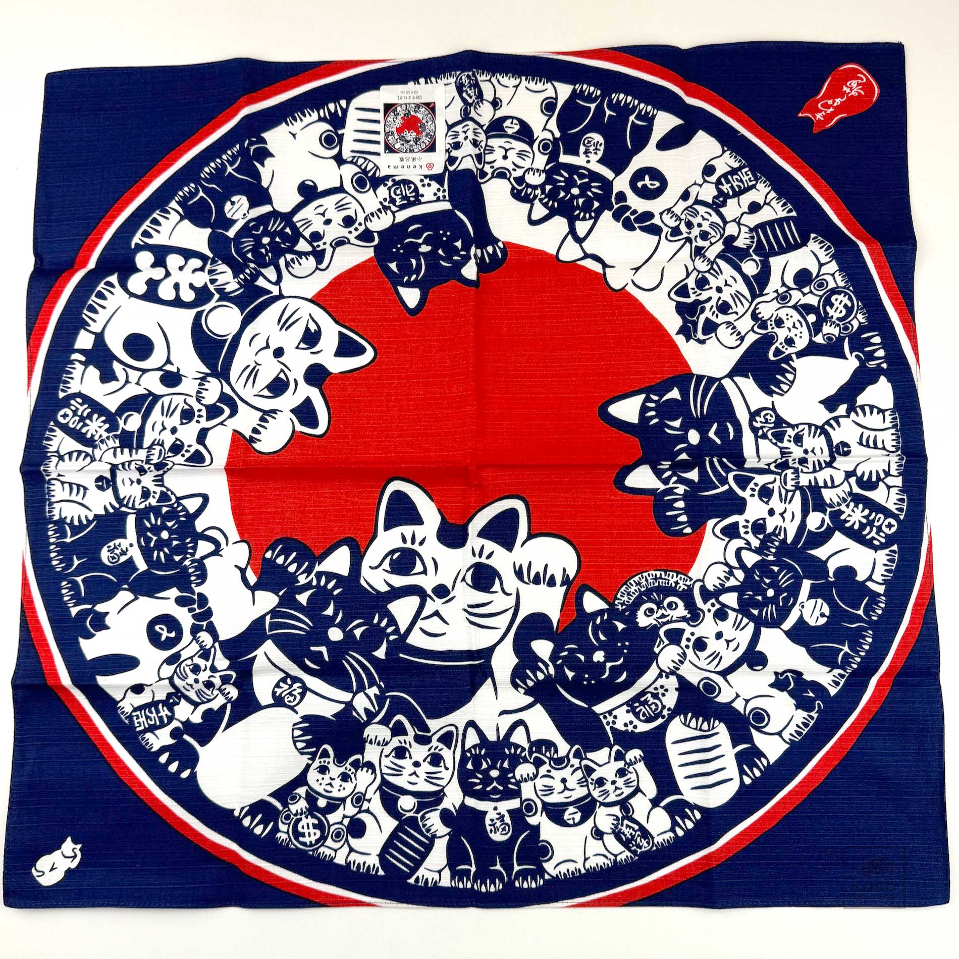 Bandana/Furoshiki - Maneki Neko