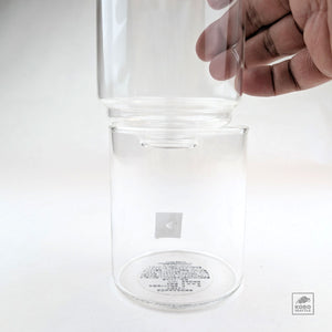 Japanese Glass Flower Vase