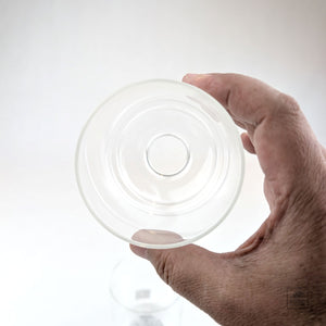 Japanese Glass Flower Vase