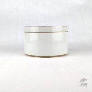 Hasami Tall Bowl & Lid/Plate Set - Small, Gloss Gray