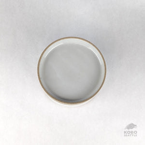 Hasami Tall Bowl & Lid/Plate Set - Small, Gloss Gray