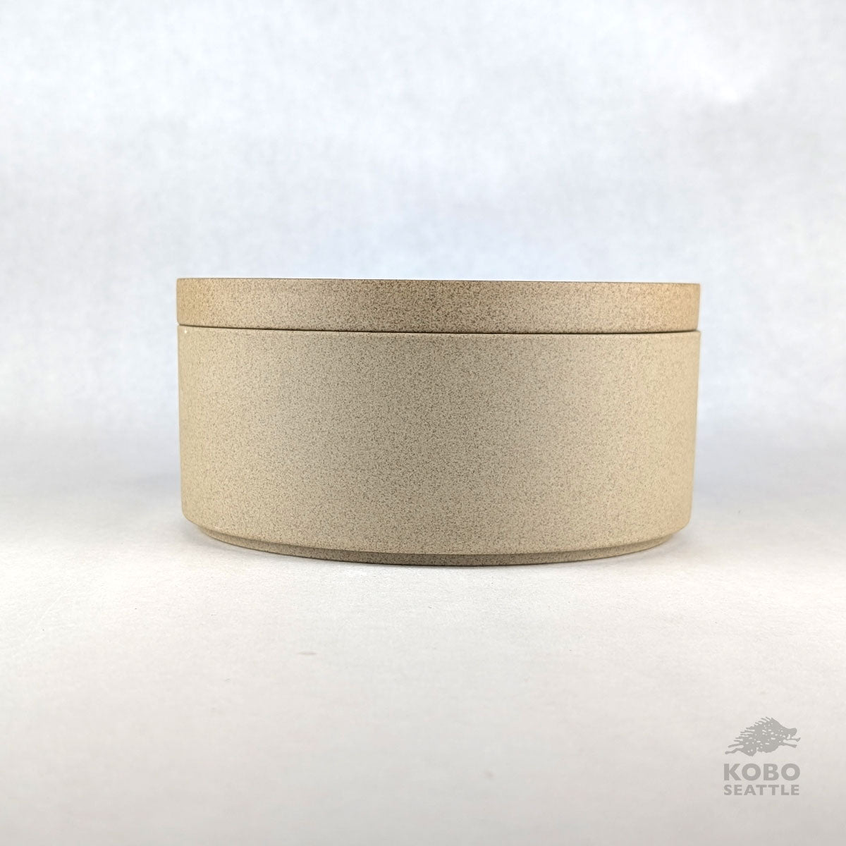 Hasami Tall Bowl & Lid/Plate Set - Large, Natural