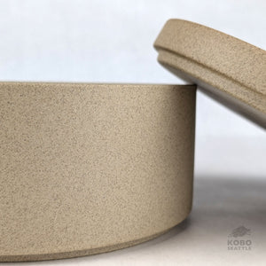 Hasami Tall Bowl & Lid/Plate Set - Large, Natural