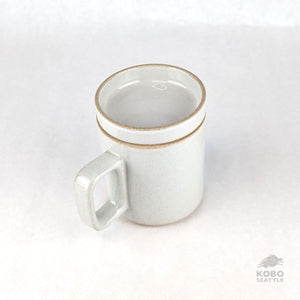 Hasami Mug & Lid/Plate Set - Gloss Gray