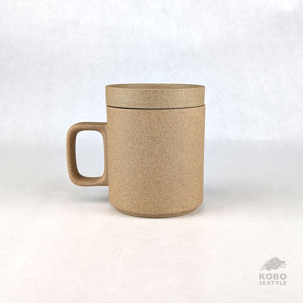 Hasami Mug & Lid/Plate Set - Natural