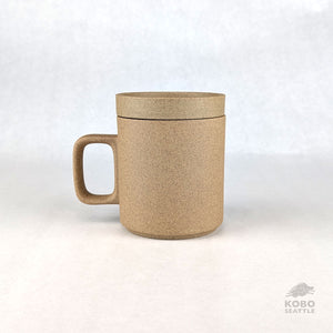 Hasami Mug & Lid/Plate Set - Natural