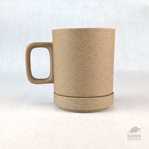 Hasami Mug & Lid/Plate Set - Natural