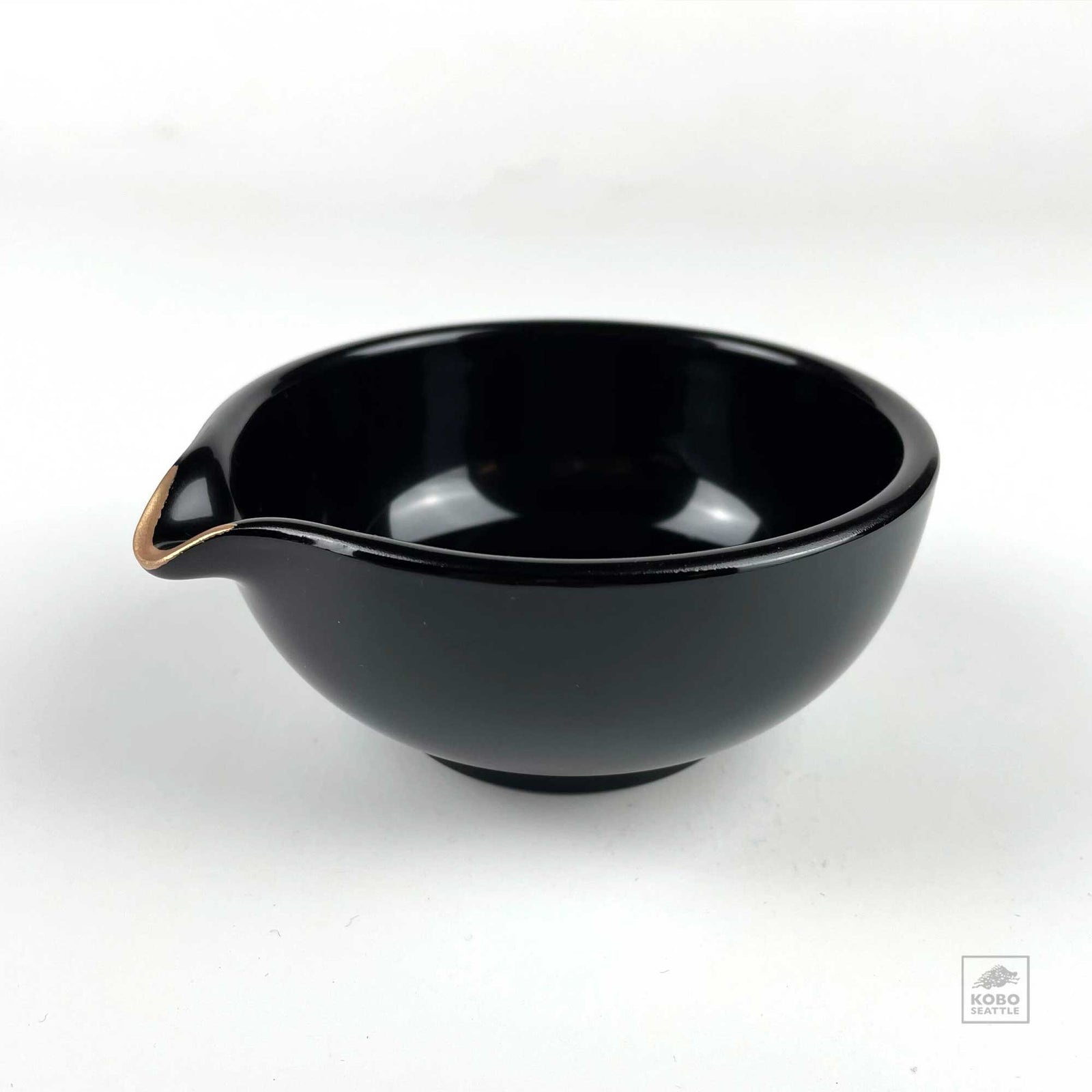 Heiando Katakuchi Spouted Bowl - Black