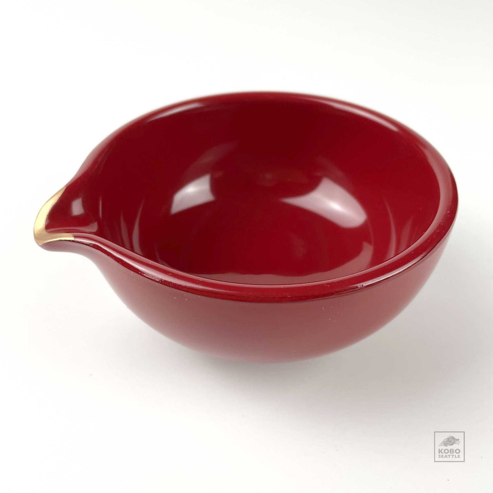 Heiando Katakuchi Spouted Bowl - Red