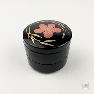 Heiando Japanese Lacquerware Tiered Box - Shouchikubai