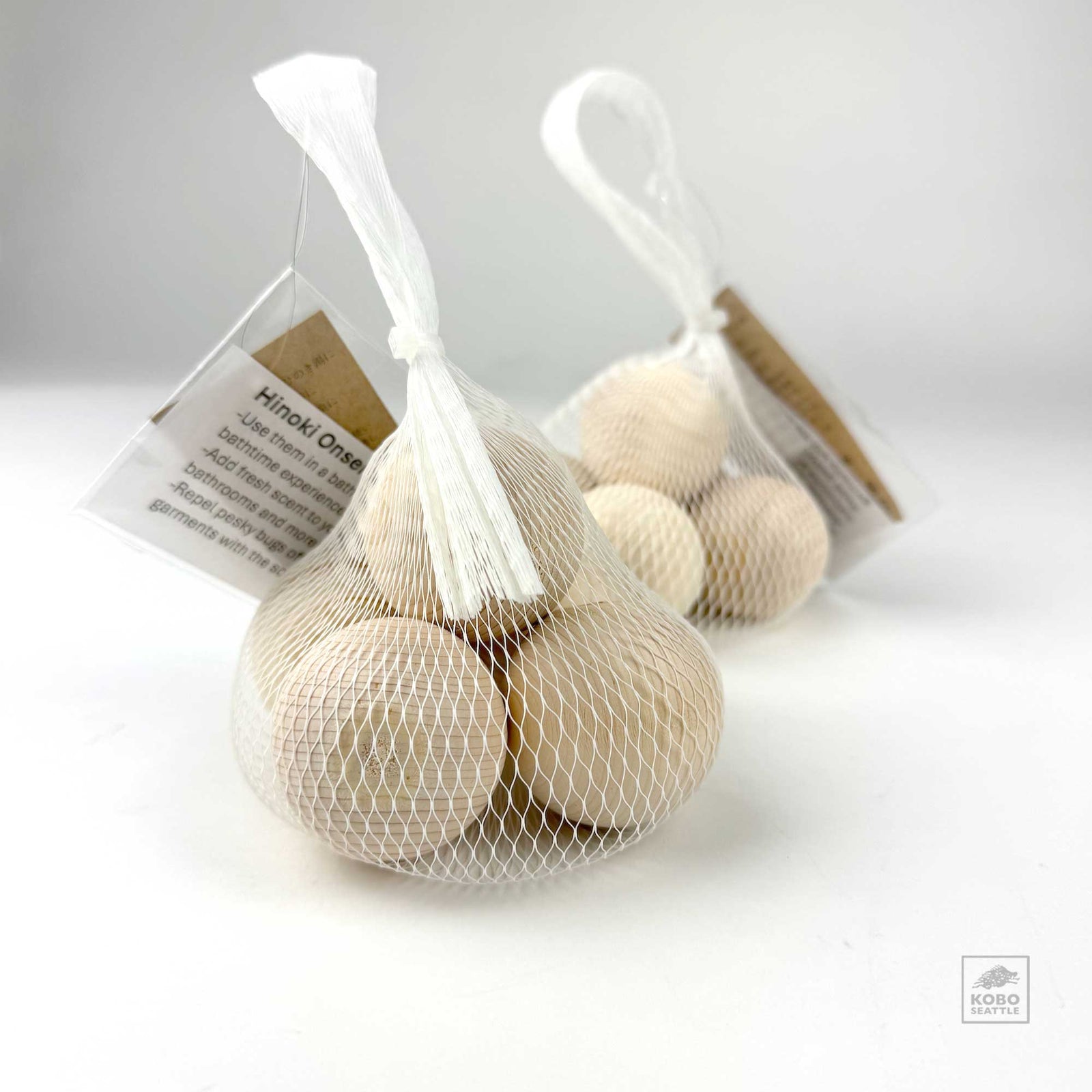 Hinoki Onsen Balls - set of 5