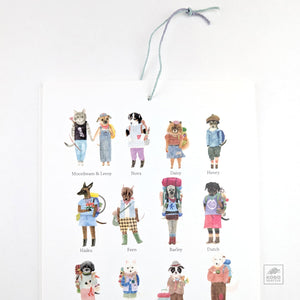 Travel Dogs Calendar by Mari Ichimasu