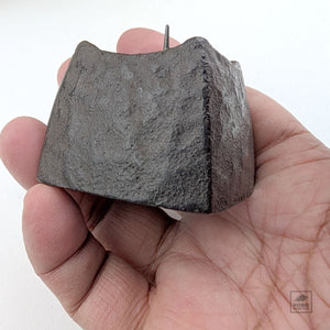 Iron Candle Stand - Textured Square