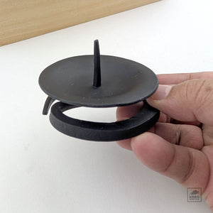 Iron Candle Stand - Circlular