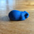 Iron Cat Paperweight - Blue