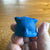 Iron Cat Paperweight - Blue