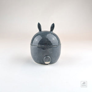 Ceramic Totoro Jar by Miky Ishida