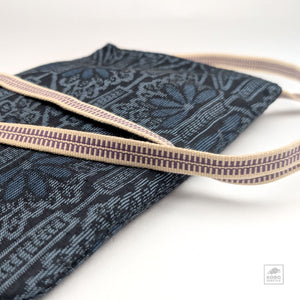 Kyoto Vintage Kimono Shoulder Bag - Blue