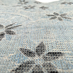 Kyoto Vintage Kimono Shoulder Bag - Light Blue