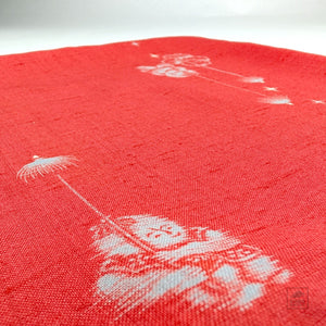 Kyoto Vintage Kimono Tote - Red-Orange