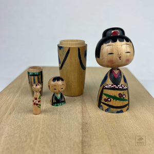 Kokeshi 46 - Nested Dolls