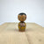 Kokeshi 50 - Yellow flowers