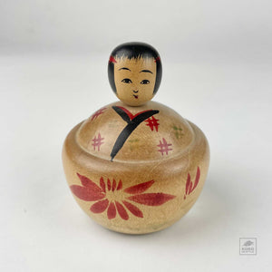 Vintage Japanese Kokeshi - round