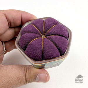 Kutani  Pincushion - Purple