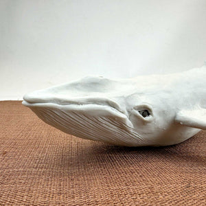 Minke Whale 12 porcelain by Lisa Asagi