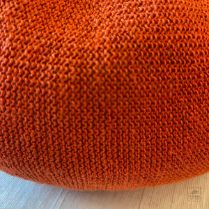 Linen Beret - Orange