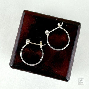 Pattern Hoop Earrings by Loyalsmith