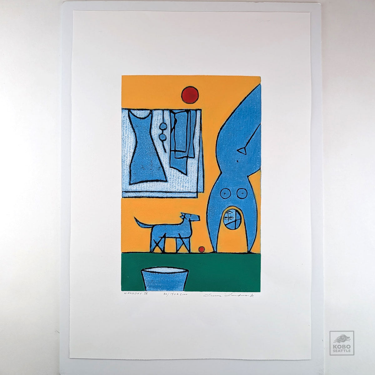 Washday IV by Linnea Lundmark