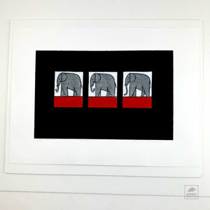 "Three Elephants" by Linnea Lundmark