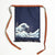 Hokusai's Wave Apron