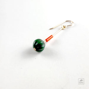 Melon Ball Drop Earrings