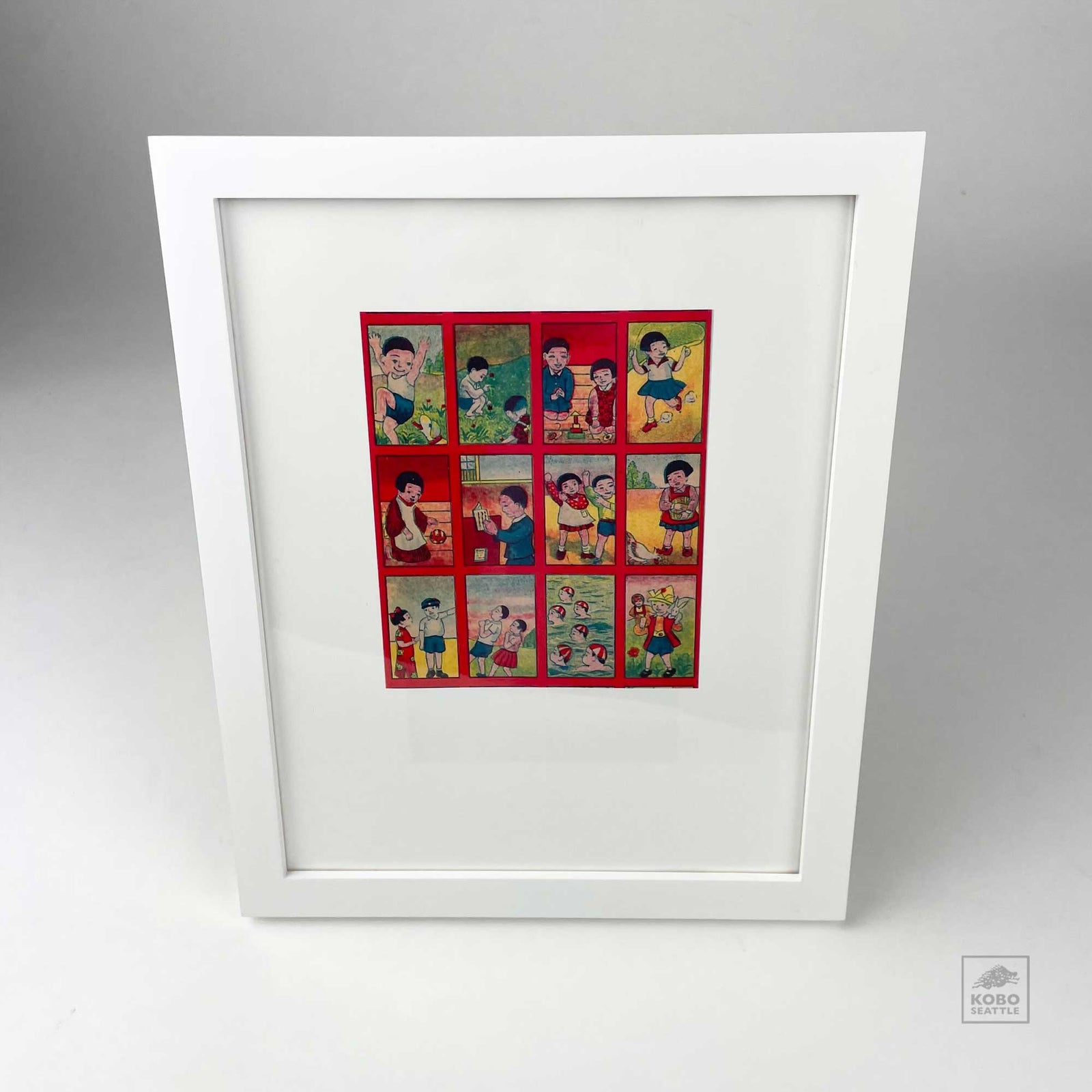 Menko Print - Everyday Activities (Framed)