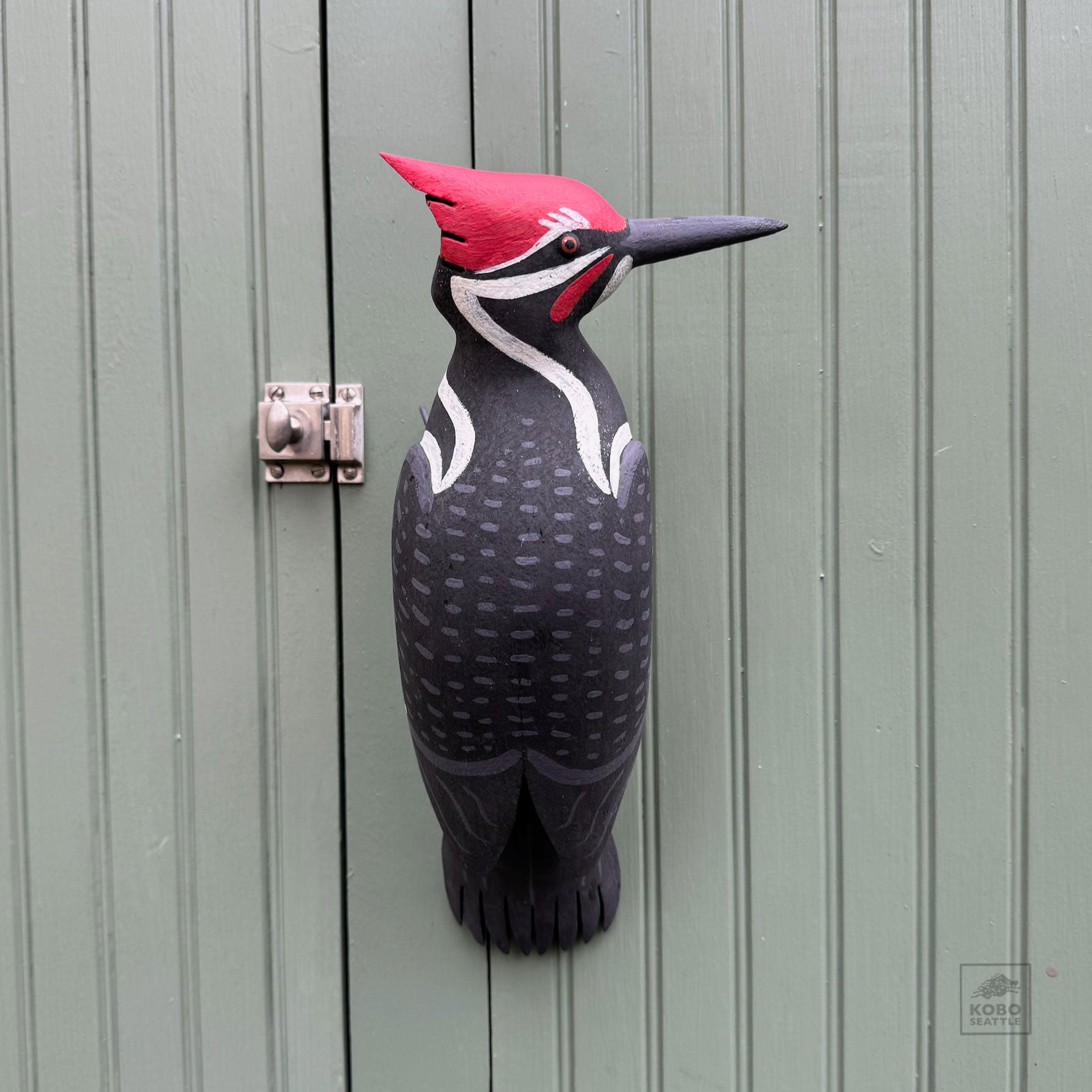 Pileated Woodpecker, Looking Right by Michael Zitka