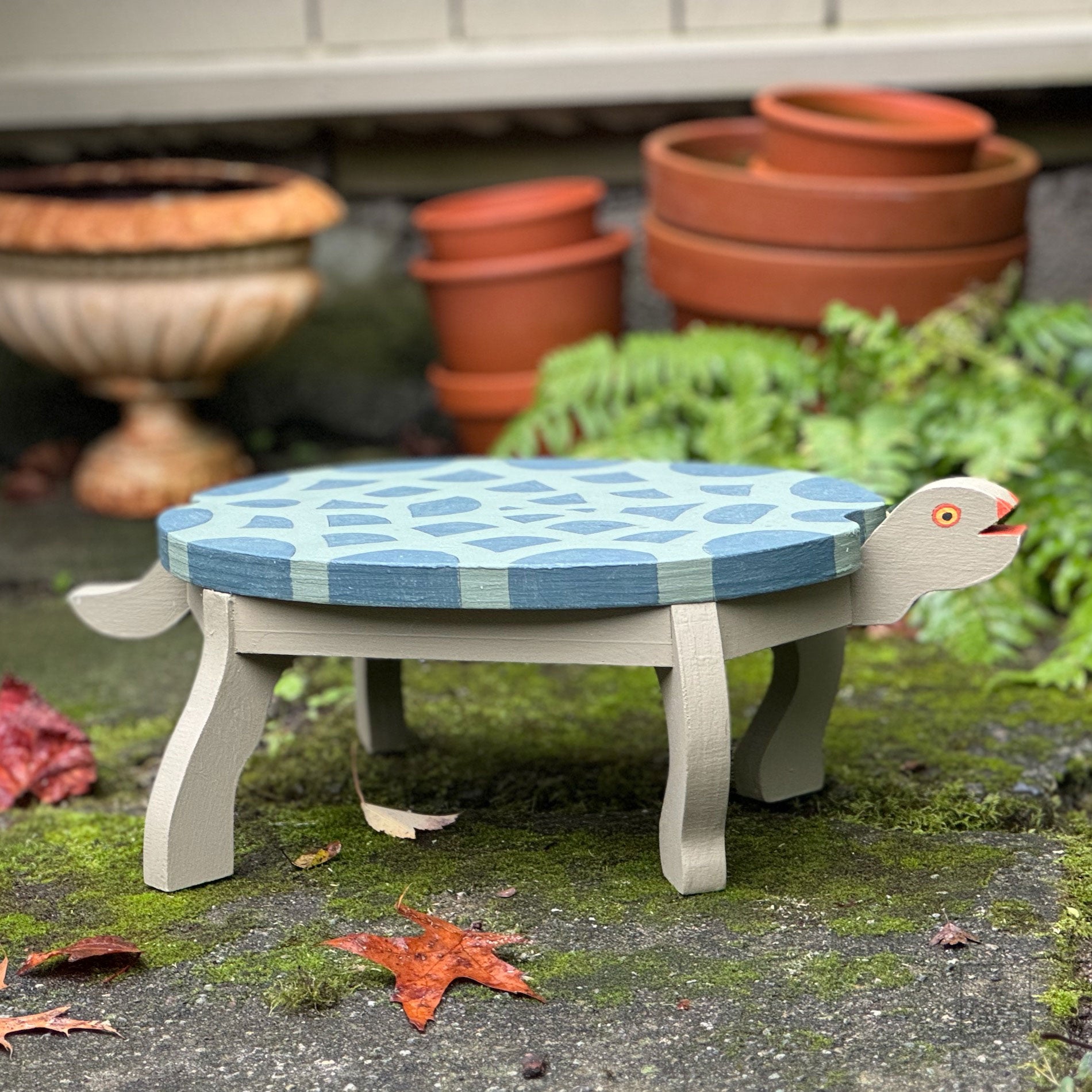 Turtle Stool by Michael Zitka - KoboSeattle