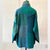 Reversible Cotton Silk Patch Kantha Oversized Mini Coat 11