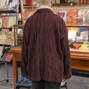 Woven Tie Dye Tuck Camp Shirt from Mieko Mintz