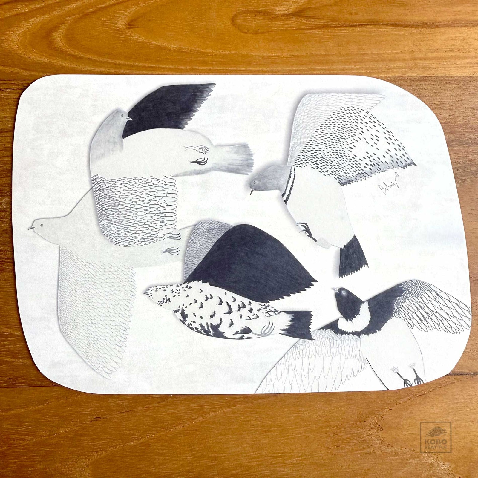 Morita Postcard - Birds