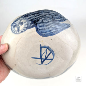 Blue Owl Dish 01 by Aaron Murray