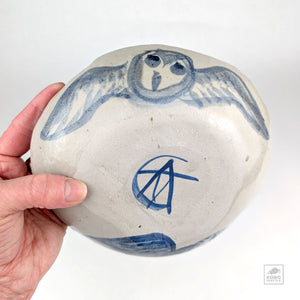 Blue Owl Dish 01 by Aaron Murray