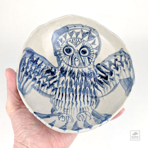 Blue Owl Dish 04 by Aaron Murray