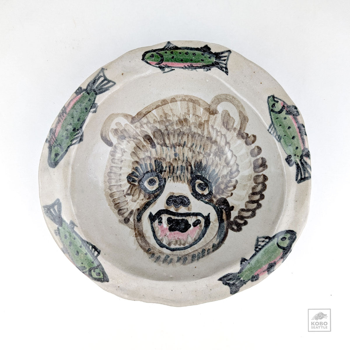 Bear & Fish Dish by Aaron Murray