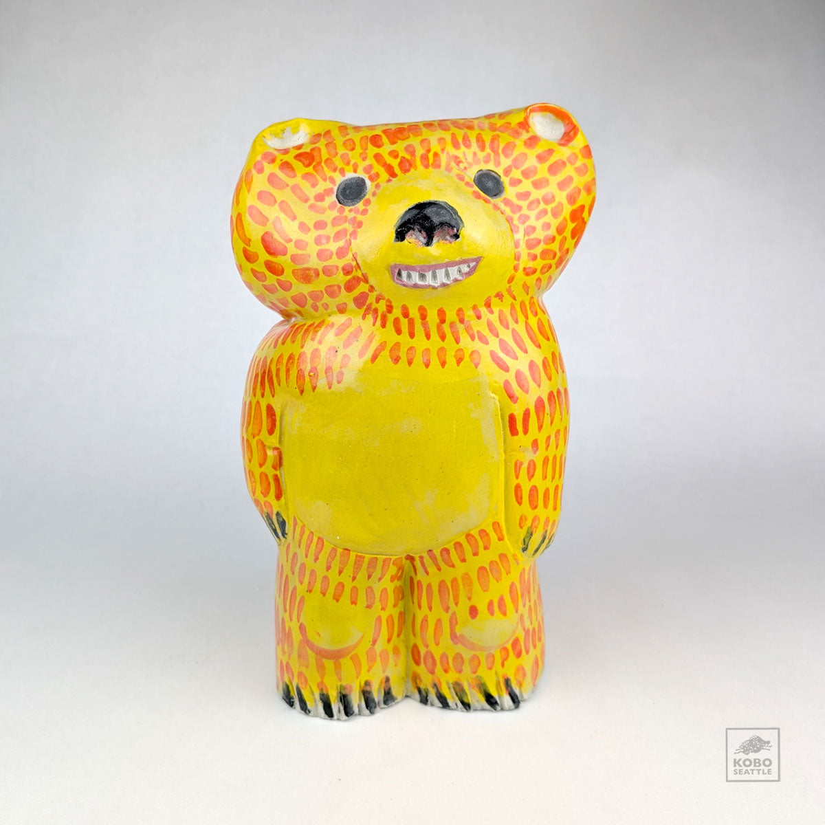 Orange & Yellow Bear by Aaron Murray