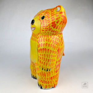 Orange & Yellow Bear by Aaron Murray